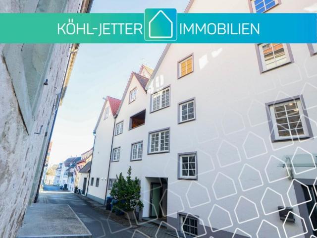 Stilvolle Kombination aus exklusivem Wohnkomfort und Arbeiten in bester Innenstadtlage von Rosenfeld!