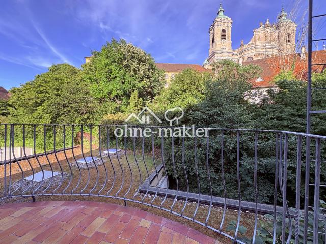 Stilvolle Maisonette Wohnung mit Basilika Blick – frisch saniert, zentral in Weingarten