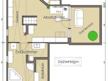 Etagenwohnung for rent in De-Haen-Platz