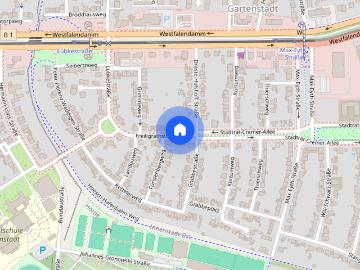 Freiligrathplatz, Dortmund - Balkon