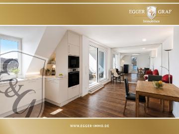 Stilvolle Maisonettewohnung mit besonderem Wohnambiente und sonnigem Balkon