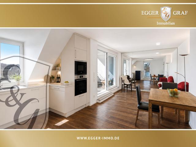 Stilvolle Maisonettewohnung mit besonderem Wohnambiente und sonnigem Balkon