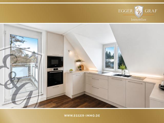 Stilvolle Maisonettewohnung mit besonderem Wohnambiente und sonnigem Balkon