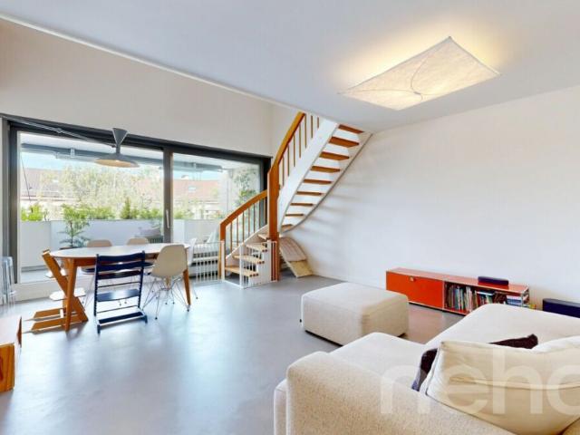 Stilvolle Maisonettewohnung mit Garage im Herzen von Kleinbasel