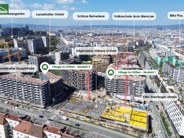 Stilvolle Neubauwohnung im Erstbezug mit durchdachtem Grundriss!