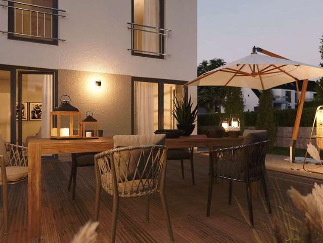Stilvolle Stadtvilla 152 in Scharfbillig – Moderne Eleganz & Energieeffizienz A