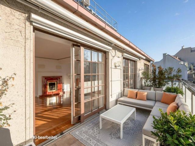 Stilvolle Penthouse Maisonette mit großer Terrasse in bester Sieveringer Lage