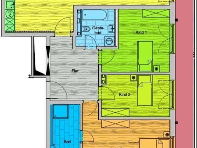 Stilvolle Wohnung mit viel Platz, zwei Bädern und umlaufender Terrasse!