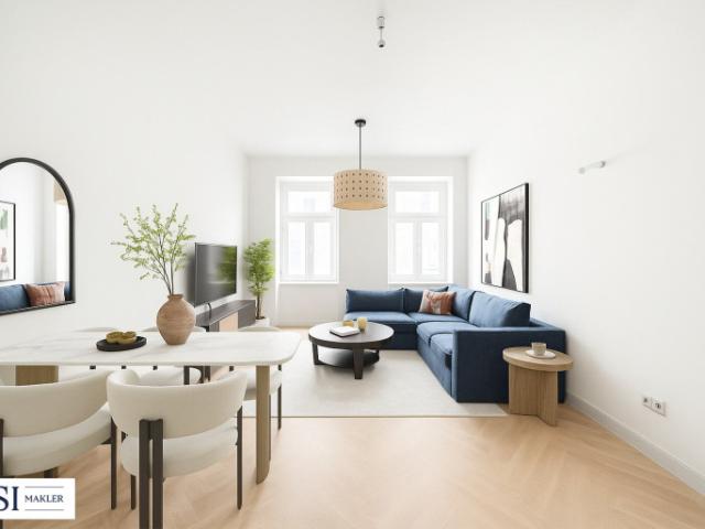 Stilvoller Altbau trifft modernen Luxus – Exklusives Wohnen mit Balkon