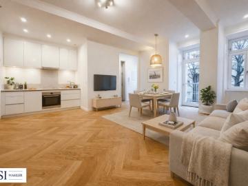 Stilvoller Erstbezug: Großzügige 4 Zimmer Wohnung mit privater Freifläche
