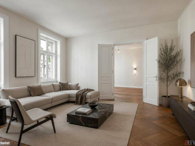 Stilvoller Luxus Altbau in der Josefstadt | Erstbezug nach Sanierung | 4 Zimmer | 2 Bäder | Separate Küche | Teils Hoflage | Zimmer zentral begehbar | Ca. 10 Min. in die City