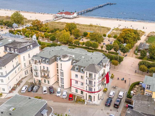 Stilvolles Meerblickappartement in 1. Reihe an der Strandpromenade von Ahlbeck