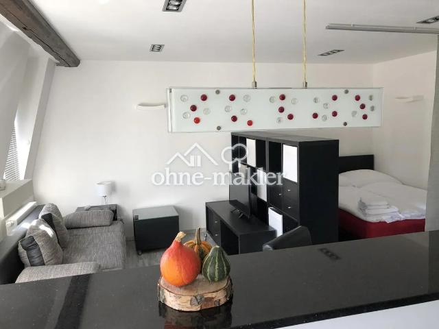 Stilvolles »Mini Loft« mit Traumbad in der Innenstadt / Fußgängerzone, vollständig möbliert, ca 42m²