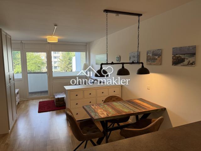 Stilvolles, modernes Apartment mit Balkon kernsaniert und provisionsfrei