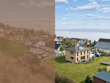 Stilvolles Einfamilienhaus mit Gartenparadies und Aussicht