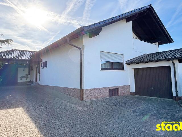 STILVOLLES FREISTEHENDES 1 FAMILIENHAUS MIT GARTEN & GARAGE IN BEVORZUGTER LAGE VON HAIBACH