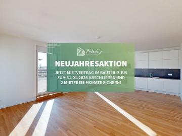 Stilvolles Penthouse Apartment: Exklusive 4 Zimmer Wohnung mit Dachterrasse und Einbauküche
