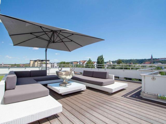 Stilvolles Penthouse mit exklusiver Ausstattung und Panoramablick über Landshut!