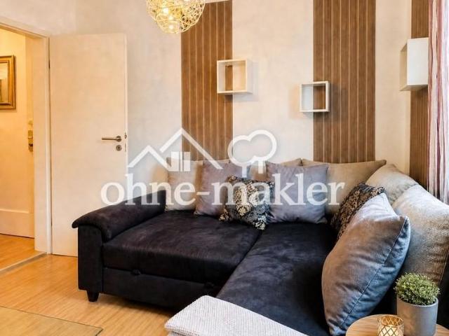Stilvolles, vollmöbliertes 1 Zimmer Apartment mit Kaminofen – Nürnberger Altstadt