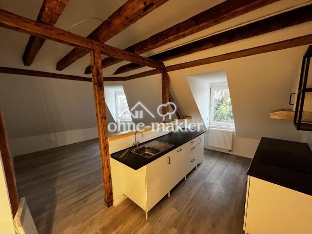 Stilvolles Wohnen über den Dächern der Stadt: Kernsaniertes Loft Juwel mit Garage & Einbauküche