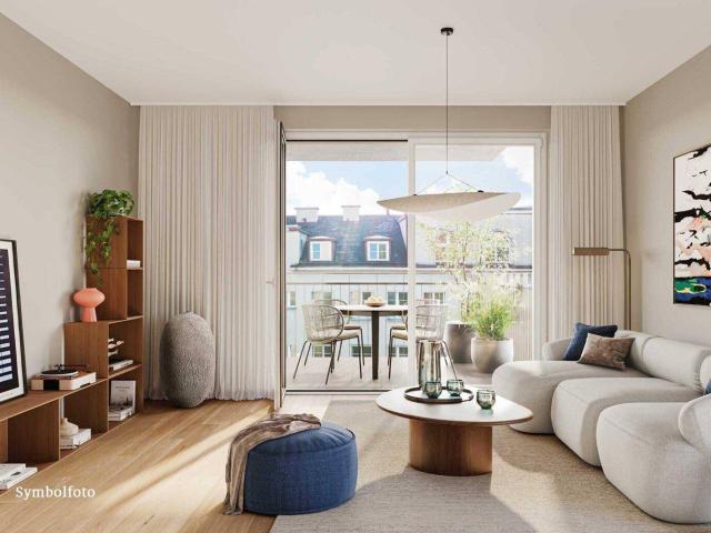 Stilvolles Wohnen in Währing: 2 Zimmer Erstbezug mit Balkon und Geothermie