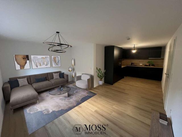 Stilvolles Wohnen in Eimeldingen: Moderne, helle 2 Zimmer Wohnung mit Einbauküche zu vermieten!