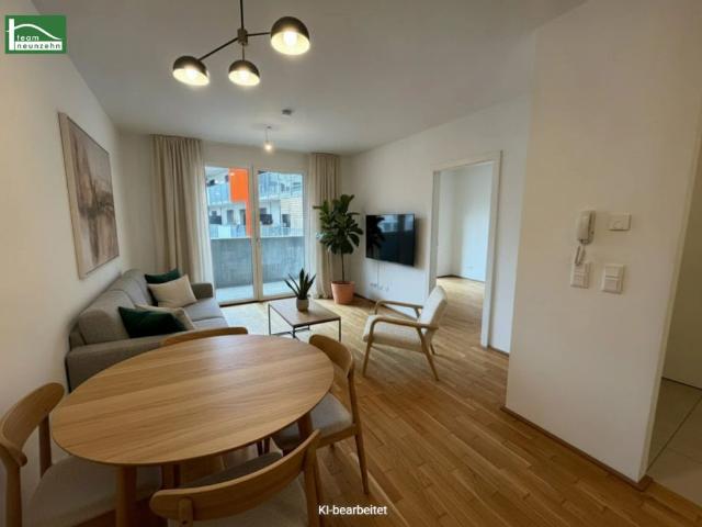 Stilvolles Wohnen in gepflegter Grünlage – Gemütliche 2 Zimmer Wohnung mit Loggia!