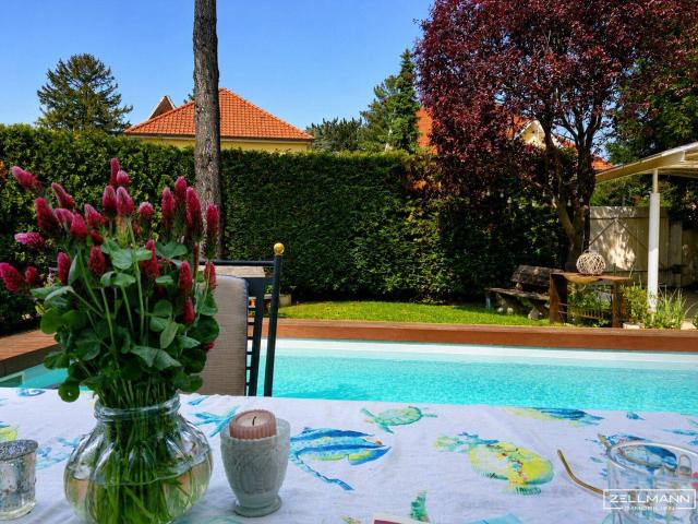 Stilvolles Wohnen in Mauer mit Pool, großzügiger Terrasse und privatem Gartenambiente | ZELLMANN IMMOBILIEN