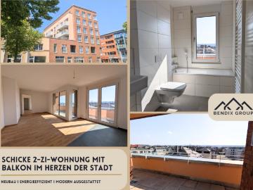 Stilvolles Wohnen mit Dachterrasse I 2 Zi Wohnung I Modern ausgestattet Erstbezug im Neubau 2025