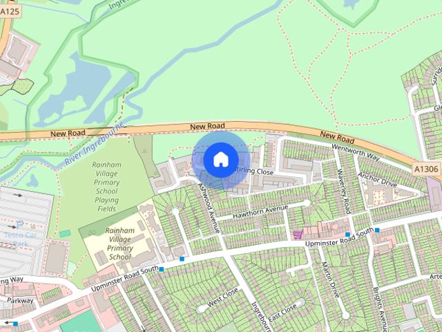 Stirling Close, Rainham, Havering, London, RM13