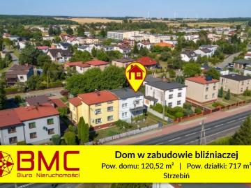 Przestronny bliźniak 120m² z garażem i kominkiem