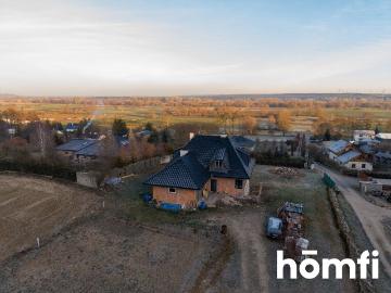 Przestronny dom z widokiem na Wisłę, 2500 m² działki
