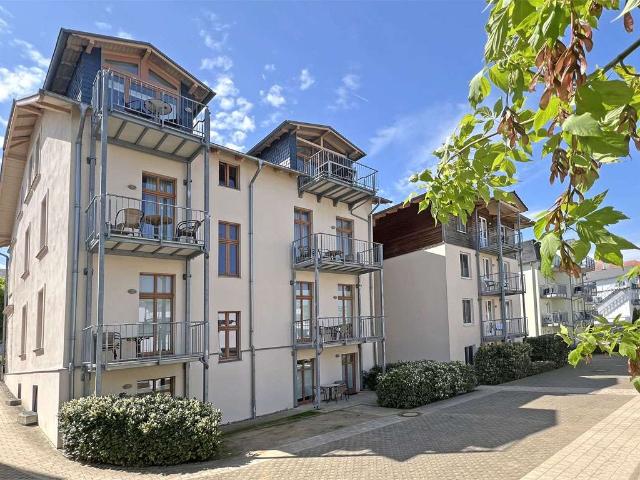 Strandnahe, barrierearme Wohnung in schöner Bäderstilvilla