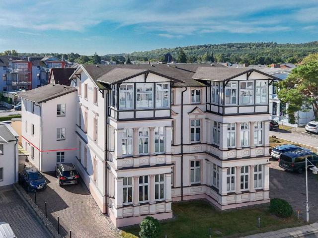 Strandnähe pur! Ahlbeck Charmante 2 Zimmer Wohnung im Anbau der historischen Villa Vineta