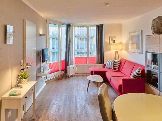 Strandnahe 2 Zimmer Ferienwohnung in Cuxhaven Duhnen mit Balkon & Tiefgarage