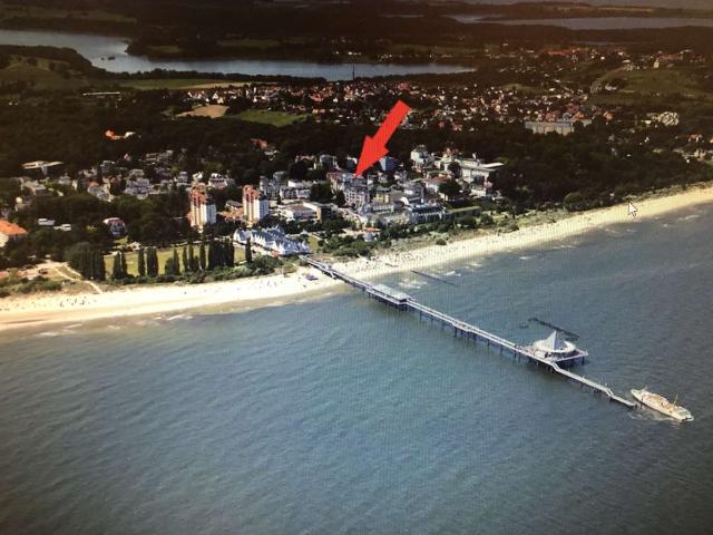strandnahe 3 Zimmer Wohnung mit Balkon im Zentrum von Heringsdorf