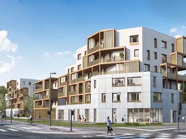 Strasbourg 67100 Programme neuf appartement neuf à vendre t2 LMNP TVA 5,5% NF