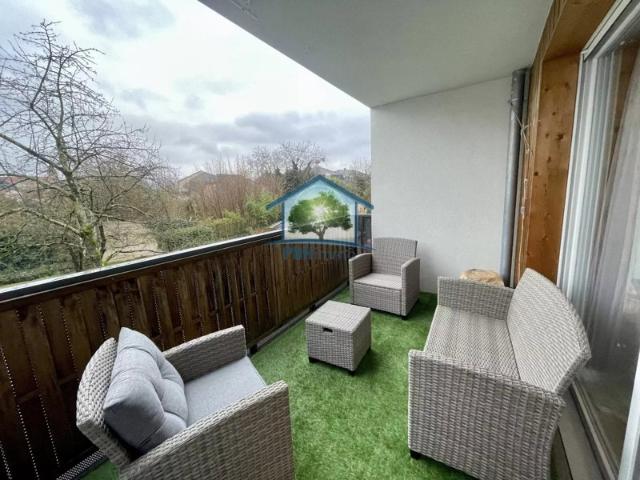 STRASBOURG 67 T3 60 m² avec terrasse et double garage, proche forêt