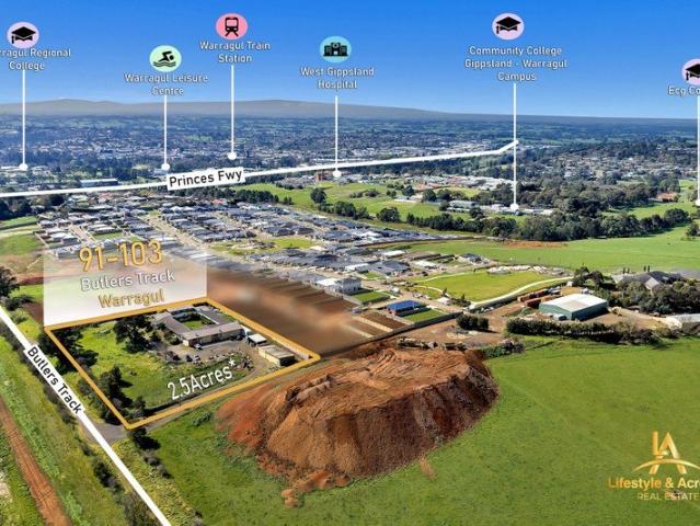 STRATEGIC 2.50 ACRE LANDHOLDING | URBAN GROWTH ZONE | STRONG INCOME PLUS 10 LOT DEVELOPMENT POTENTIAL!