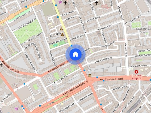 Stratford Road, Earls Court, W8