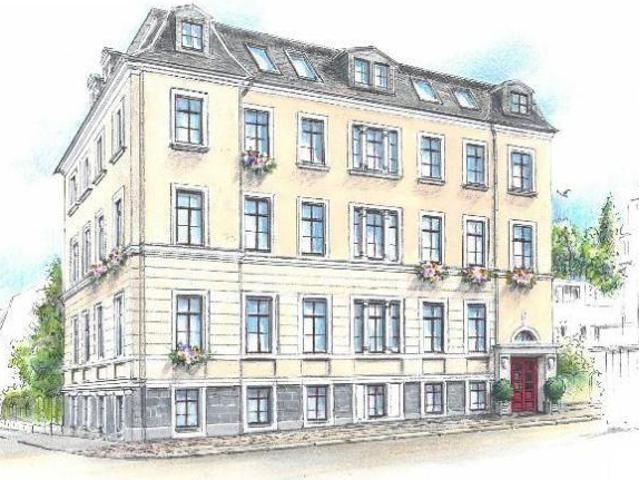 Stresemannstr. 48, WE 11 ~~~ Dachterrasse, Balkon, Einbauküche, Haus mit Aufzug, Tageslichtbad mit Wanne und Dusche, Gäste WC, Stellplatz anmietbar