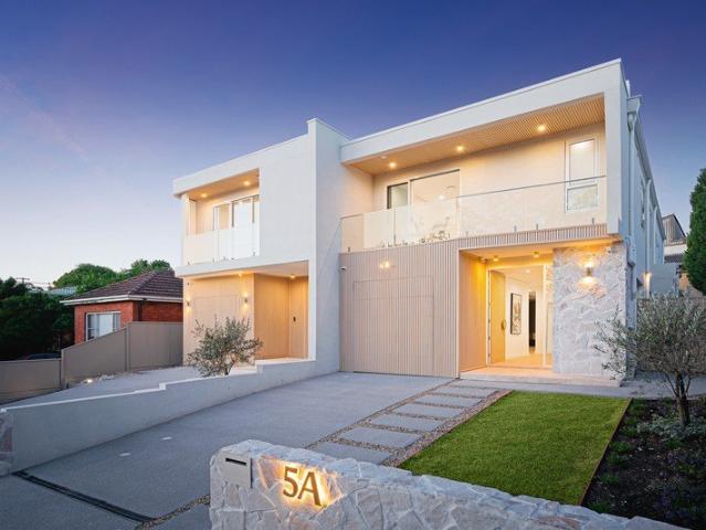 Striking contemporary home in a quiet locale
