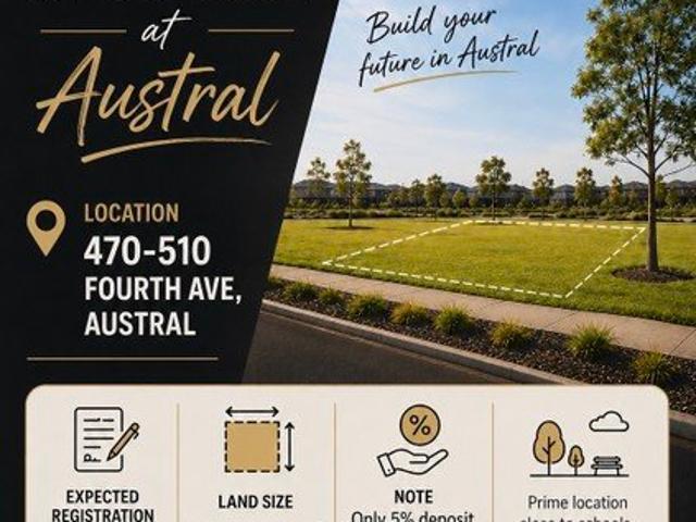 Strong Opportunity to Secure the Perfect Lot !