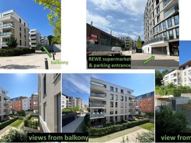 Stuttgart West: brandnew 12/2021 2br apartment balcony, American kitchen