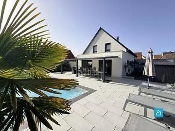 Stutzheim Offenheim 67370 Achat / Vente maison 6 pièces t6 piscine terrasse