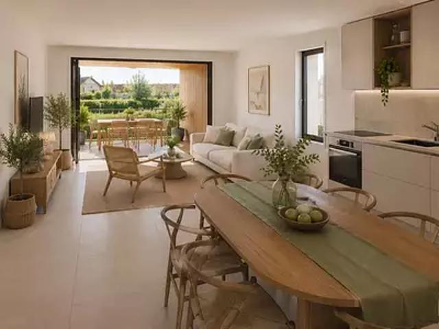 Stutzheim Offenheim 67370 Achat / Vente appartement 3 pièces t3 au dernier étage terrasse