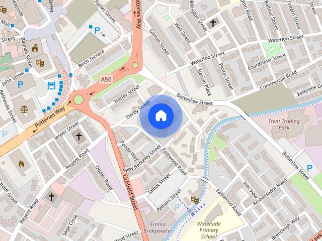 Stubbs Lane, Stoke On Trent, Staffordshire, ST1