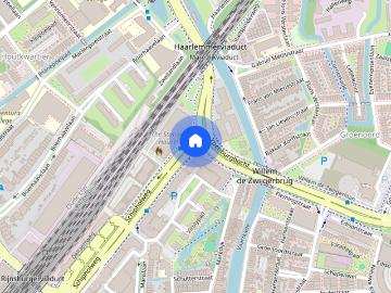 Studio te huur in Maredijkbuurt - Parkeerplaats