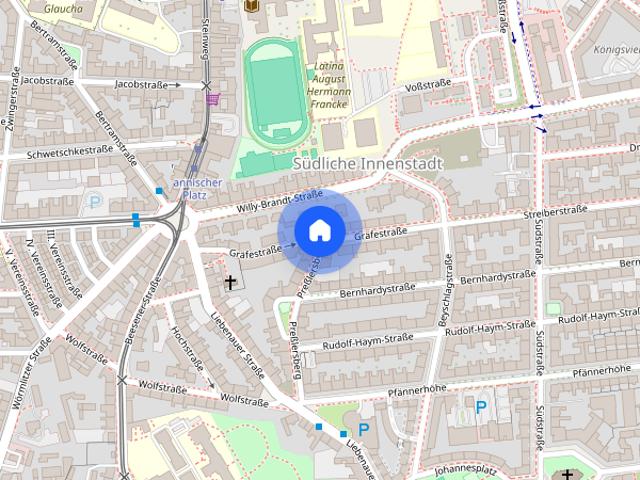 Studenten und junge Familien aufgepasst!4 Zimmerwohnung mit Terrasse im Souterrain