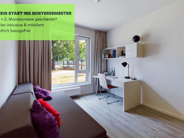 Studentenapartment direkt an der FH Potsdam | möbliert & all inclusive